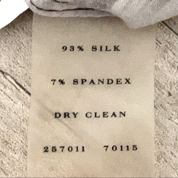 🌺 Ann Taylor Leopard Print Neck Tie Silk Sleeveless Blouse Size 2 - Picture 8 of 9